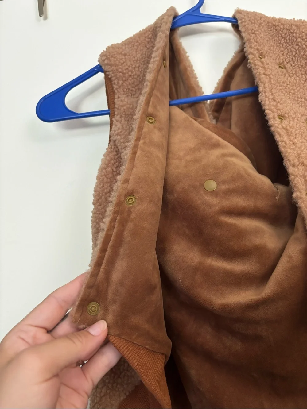 Dog Brown Sherpa Hooded Pet-Style Accessory 🐕 Spark Paws 4XL
